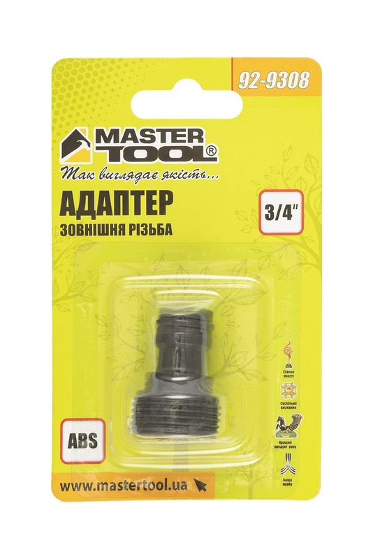 Адаптер MASTERTOOL ¾" ЗР 92-9308