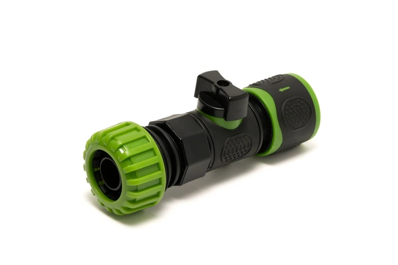 Конектор для шланга MASTERTOOL ¾" з регулювальним вентилем 92-9374