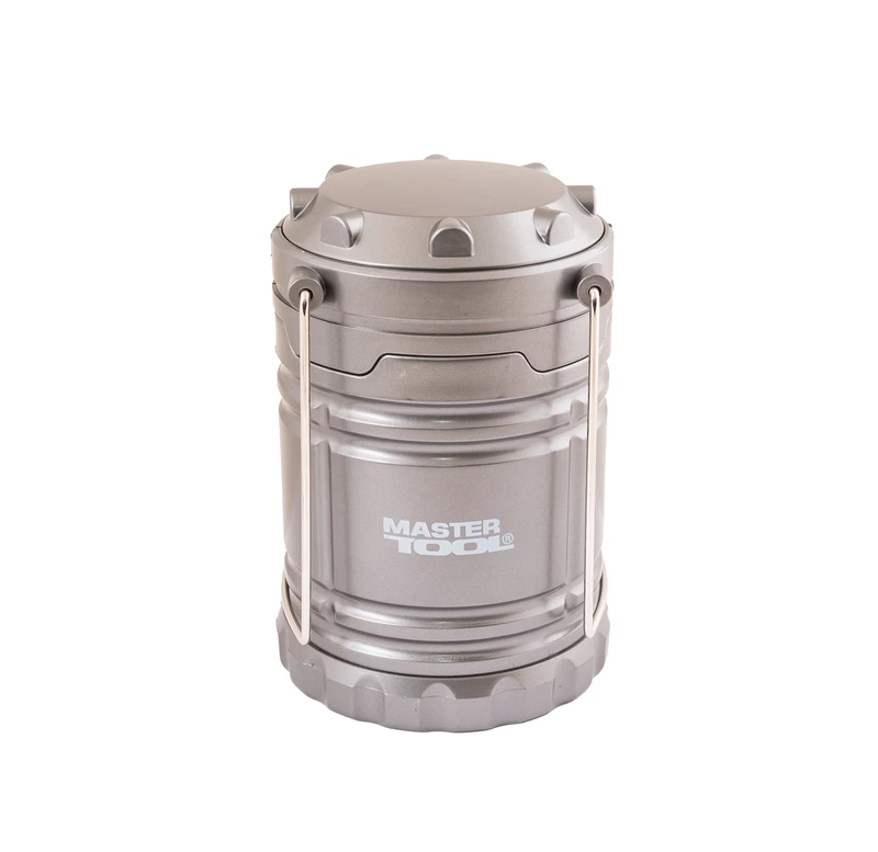 Ліхтар розсувний для кемпінгу MASTERTOOL 180х86 мм COB LED 3xAA ABS 94-0803