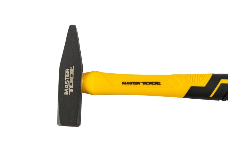 Молоток слюсарний MASTERTOOL 500 г HRC 50 рукоятка фібергласова 300 мм 02-0905