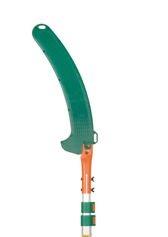 Ножівка садова MASTERTOOL з телескопічною алюмінієвою штангою 1.56-2.5 м лезо 470 мм 6TPI загартований зуб 14-6904