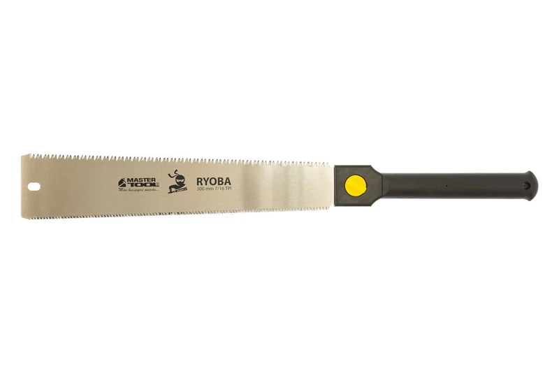 Ножівка столярна MASTERTOOL 7TPI/16TPI JAPAN CUT RYOBA 300 мм загартований зуб 3-D заточування 14-2714