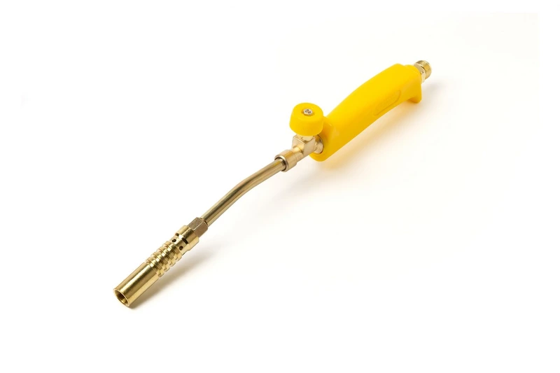 Пальник ручний газоповітряний MASTERTOOL з насадками Ø 17/22/40 мм 400 мм 157 г/год 2200 Вт 1300°C 44-5057