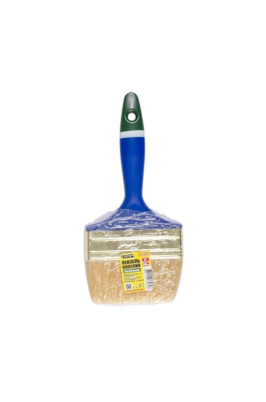 Пензель малярський флейцевий MASTERTOOL "АНГЛІЙСЬКИЙ" 4.0" 100 мм/14 мм/44 мм 91-1510