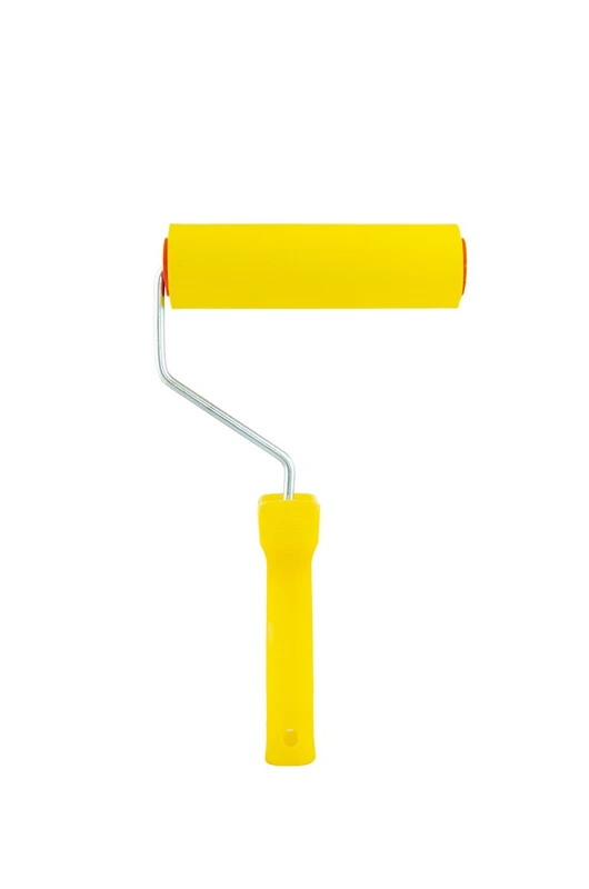 Валик притискний для шпалер MASTERTOOL 40/150 мм Ø 6 мм з ручкою 92-6415