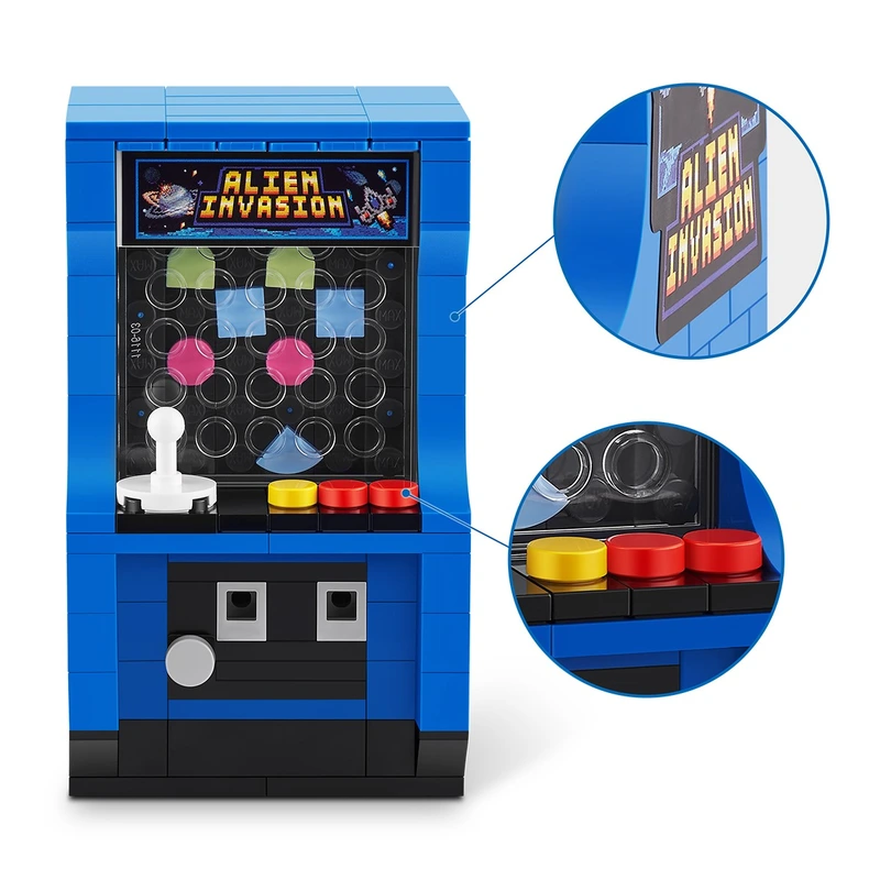 Конструктор в капсулі MAX серії "Retro" S1 – ІГРОВИЙ АРКАДНИЙ АВТОМАТ