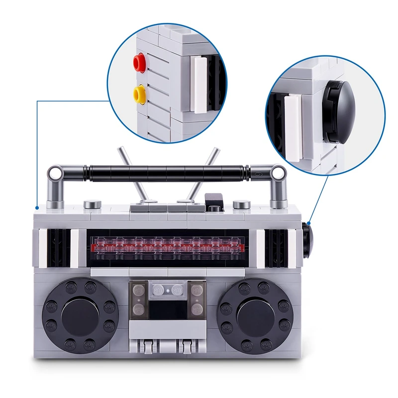 Конструктор в капсулі MAX серії "Retro" S1 – КАСЕТНИЙ МАГНІТОФОН