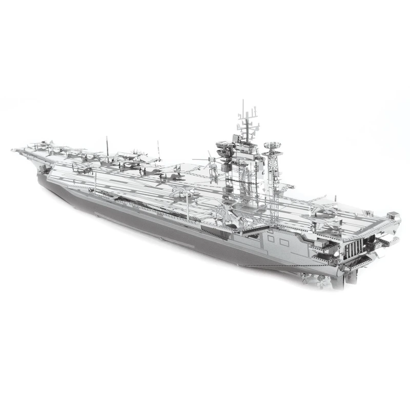 Металевий 3D конструктор "Авіаносець USS Theodore Roosevelt CVN-71", Metal Earth, ICX022