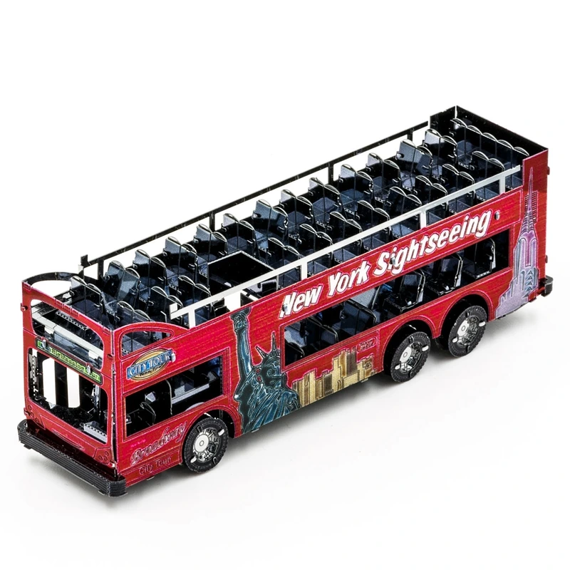 Металевий 3D конструктор "Big Apple Tour Bus", Metal Earth, MMS169