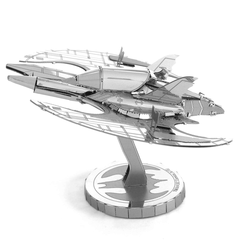 Металевий 3D конструктор "Бойовий автомобіль Batman 1989 Batwing", Metal Earth, MMS373