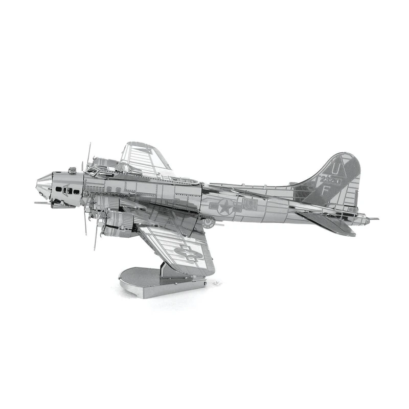 Металевий 3D конструктор "Бомбардувальник B-17 Flying Fortress", Metal Earth, MMS091