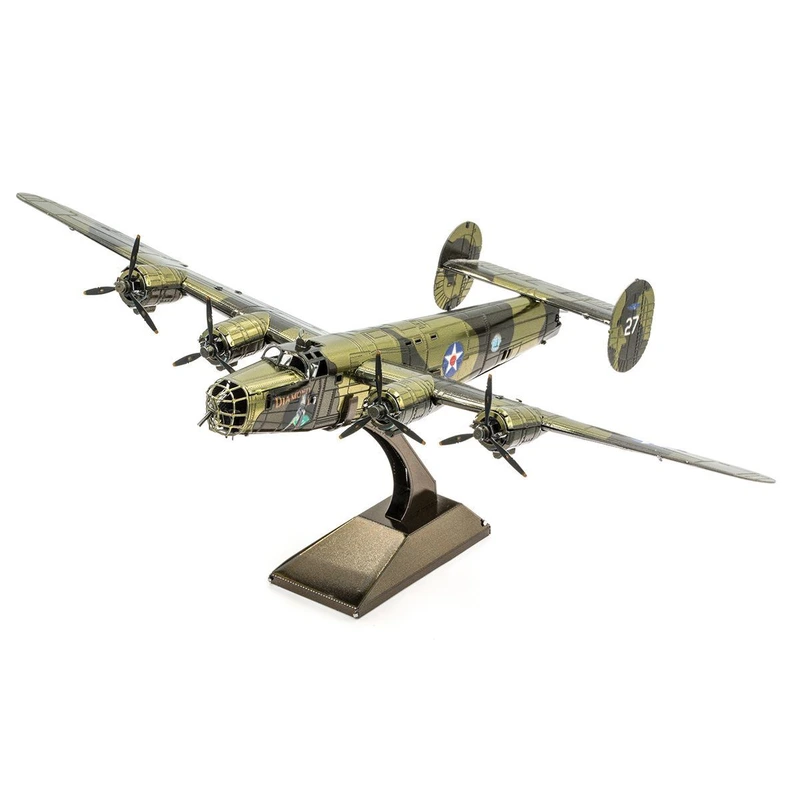 Металевий 3D конструктор "Бомбардувальник B-24 Liberator", Metal Earth, MMS179