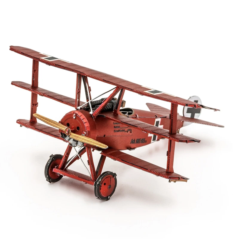 Металевий 3D конструктор "Fokker Dr. I Triplane", Metal Earth, MMS210