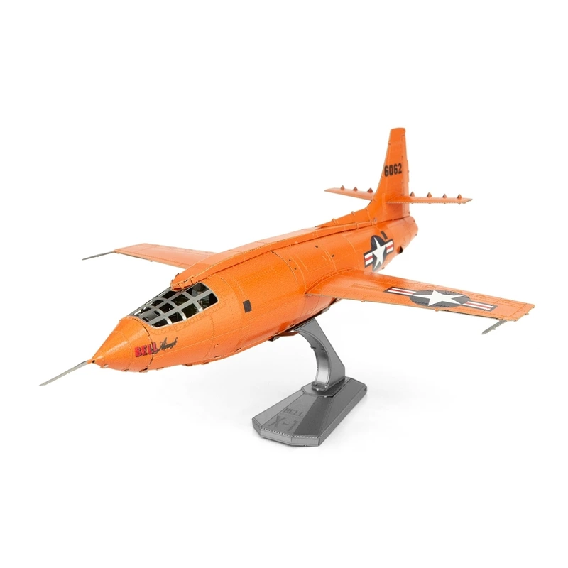 Металевий 3D конструктор "Літак Bell X-1", Metal Earth, ME1039