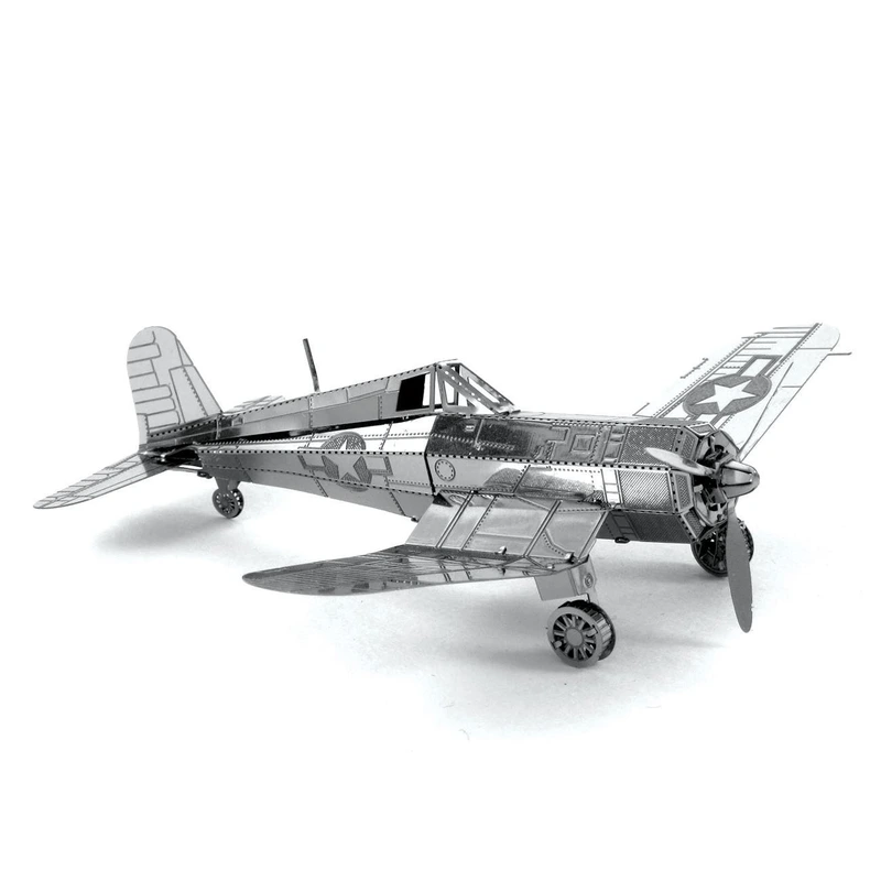 Металевий 3D конструктор "Літак F4U Corsair", Metal Earth, MMS035