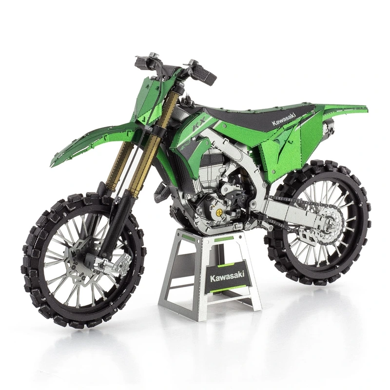Металевий 3D конструктор "Мотоцикл Kawasaki KX-450", Metal Earth, PS2015