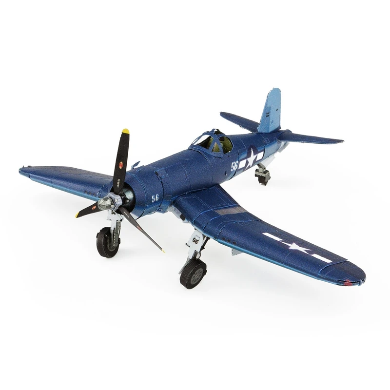Металевий 3D конструктор "Палубний винищувач ВМС США F4U Corsair", Metal Earth, ME1030