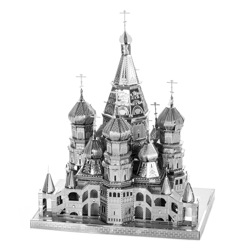 Металевий 3D конструктор "Покровський Собор", Metal Earth, ICX006