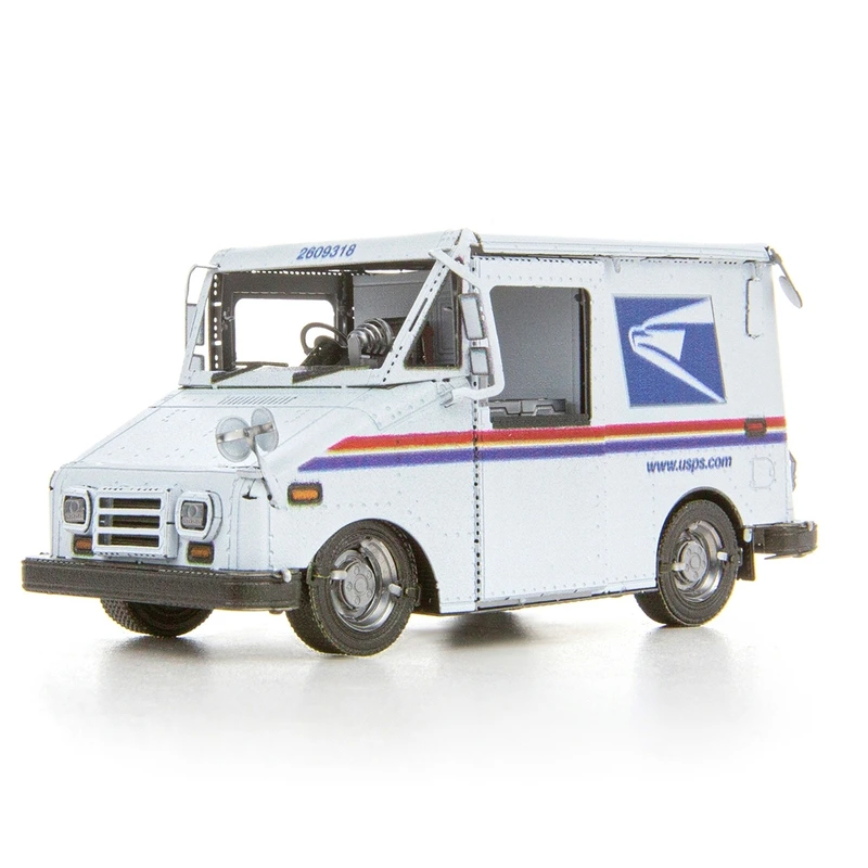 Металевий 3D конструктор "Поштовий автомобіль USPS LLV", Metal Earth, MMS468