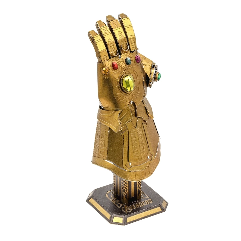 Металевий 3D конструктор "Рукавичка нескінченності Marvel", Metal Earth, MMS328N