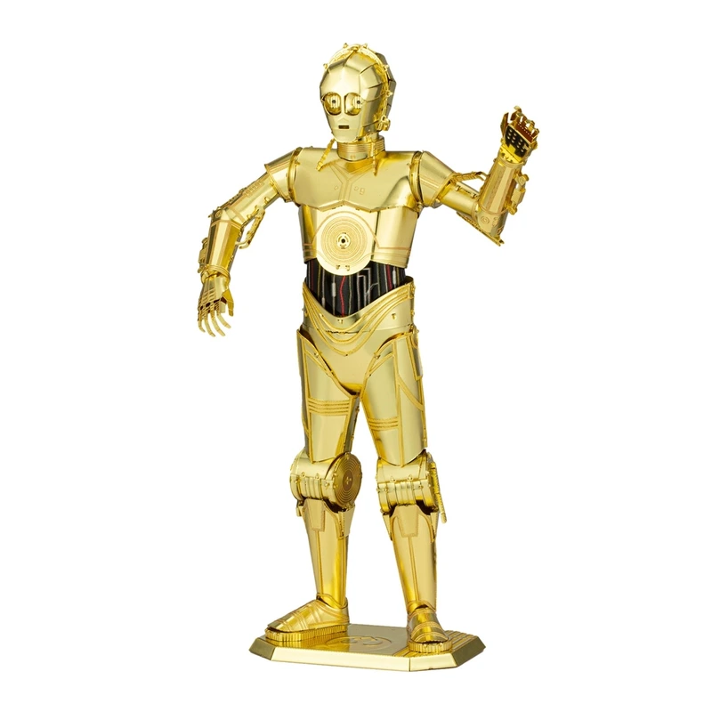 Металевий 3D конструктор "Star Wars C-3PO", Metal Earth, ICX229