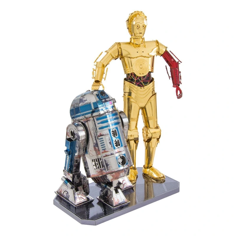 Металевий 3D конструктор "Star Wars C-3PO & R2-D2", Metal Earth, MMG276
