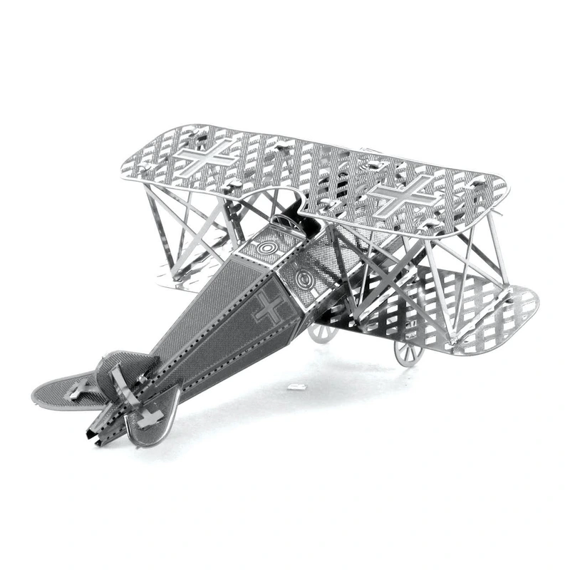 Металевий 3D конструктор "Винищувач Fokker D.VII", Metal Earth, MMS005