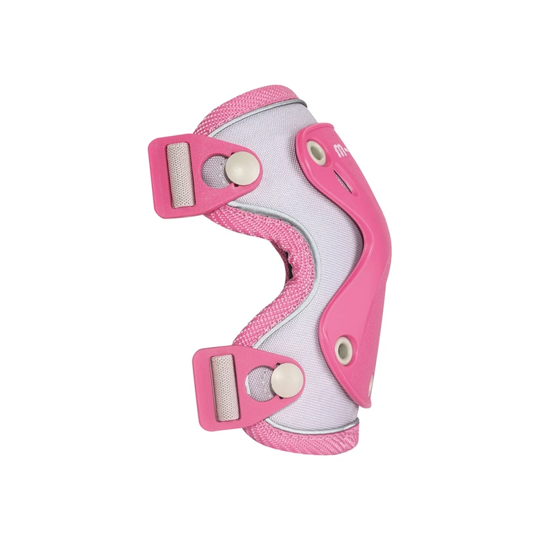 Захисний комплект налокітники та наколінники MICRO - РОЖЕВИЙ (лік. 17-21 cm, кол. 25-31 cm, M.)