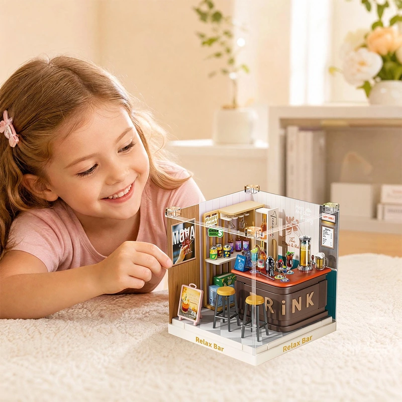 Конструктор-румбокс MINI HOUSE серії "Інтер'єр Міні" – БАР