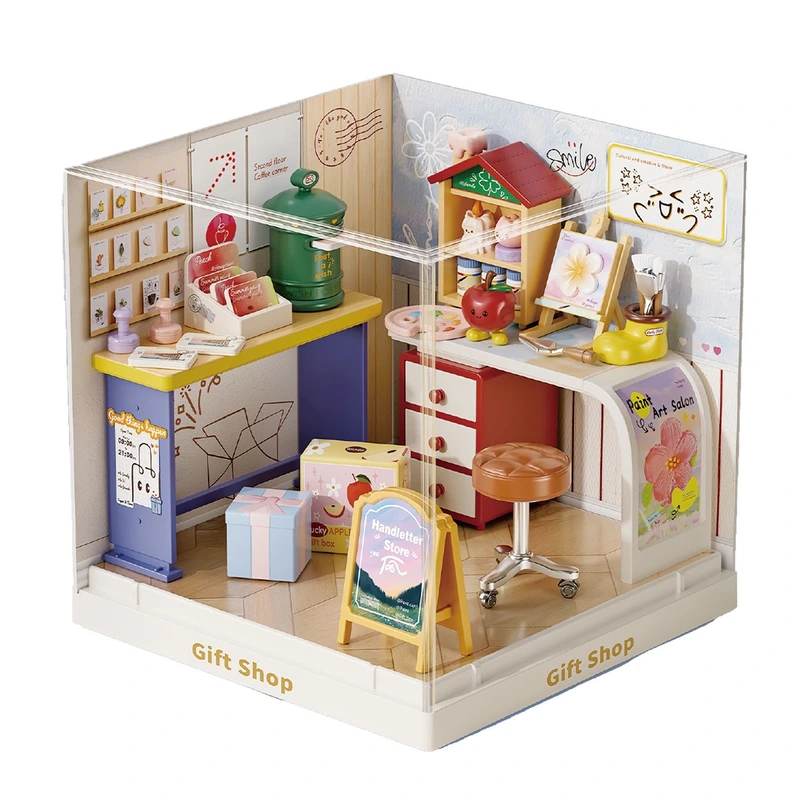 Конструктор-румбокс MINI HOUSE серії "Інтер'єр Міні" – КРАМНИЦЯ ПОДАРУНКІВ