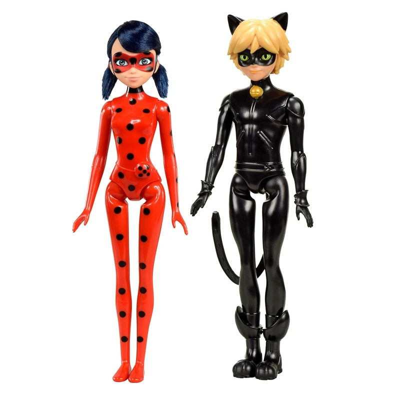 Набір ляльок "ЛЕДІ БАГ І СУПЕР-КІТ" серії "Basic" – ЛЕДІ БАГ І СУПЕР-КІТ