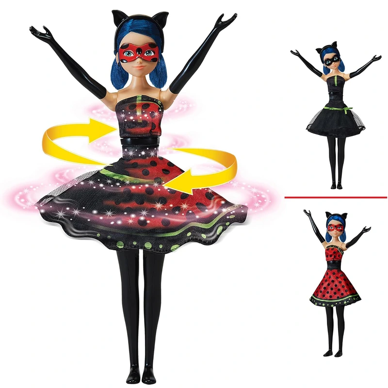 Інтерактивна лялька "Леді Баг та Супер-Кіт" Miraculous 50414 дизайнерське перетворення