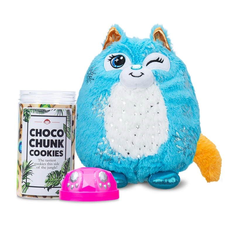 М’яка іграшка MISFITTENS серії «Gemstones» W1 – ЗВІРЯТКО В БАНЦІ (в асорт.)