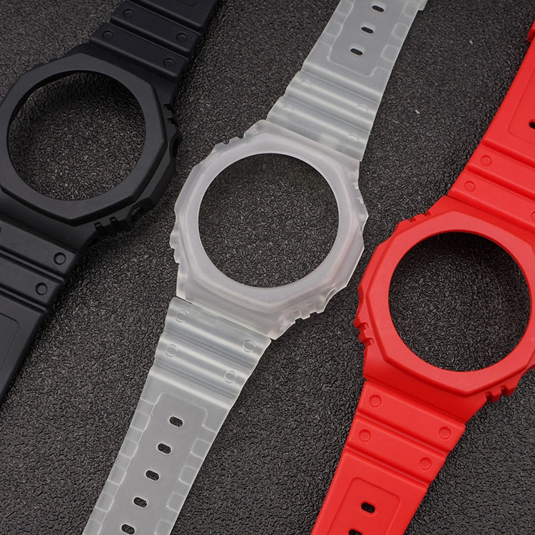 Ремінець + безель (рант) для Casio G-Shock GA-2100 Red GD