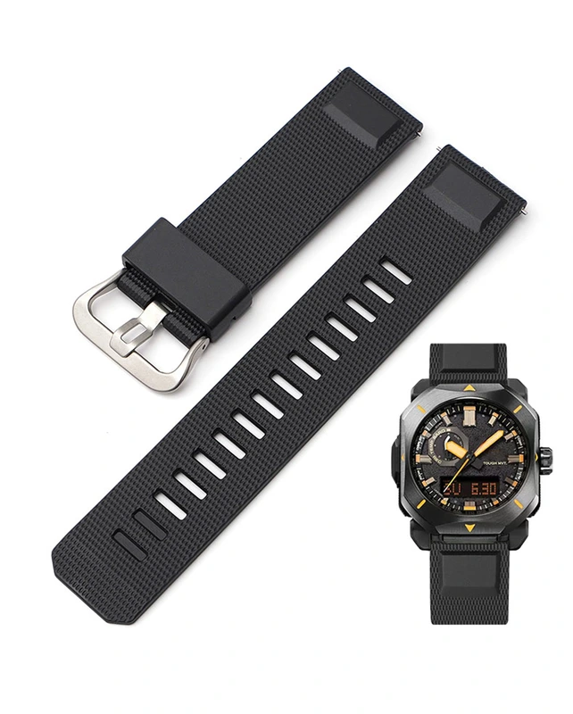 Ремінець для Casio Pro Trek PRW-6900Y Black SI