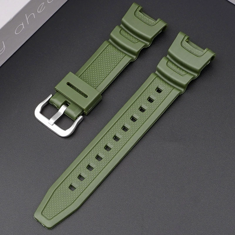 Ремінець для Casio SGW-100 Army Green SI