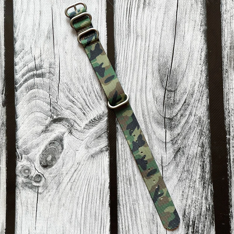 ремінець Nato Camo Woodland 20 мм