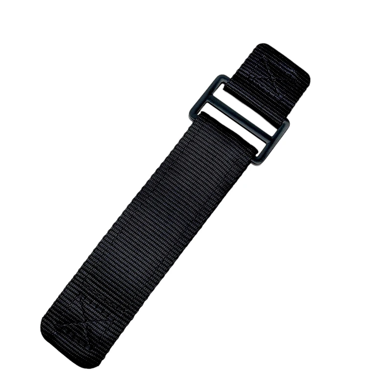 Ремінець для годинника Nylon Pro Black 20 мм
