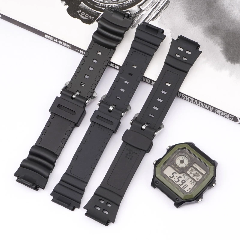 Ремінець для Casio AE-1000W Black Black