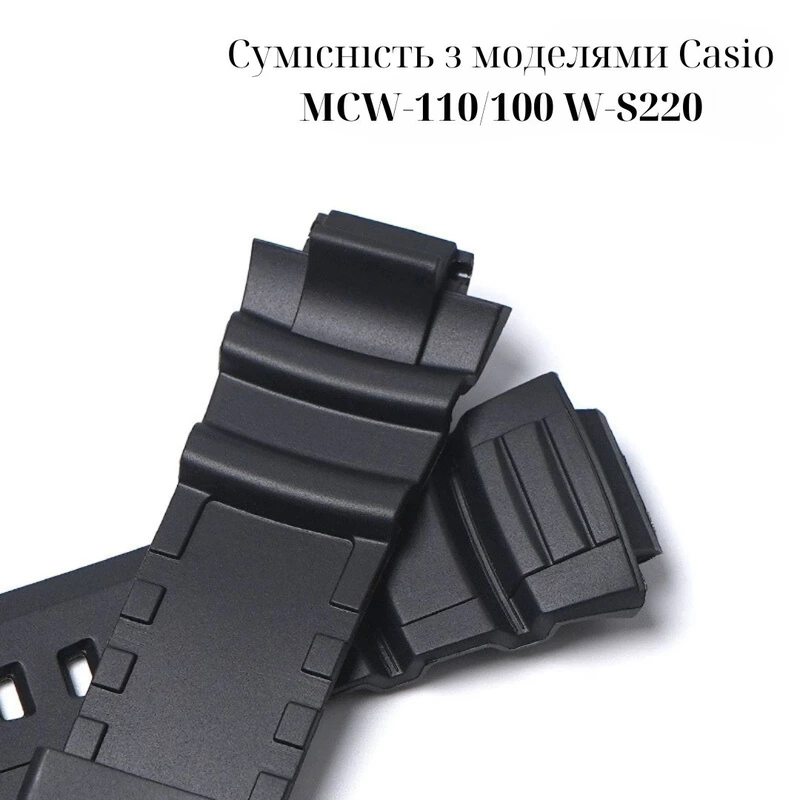 Ремінець для Casio AE-2100 Black SI