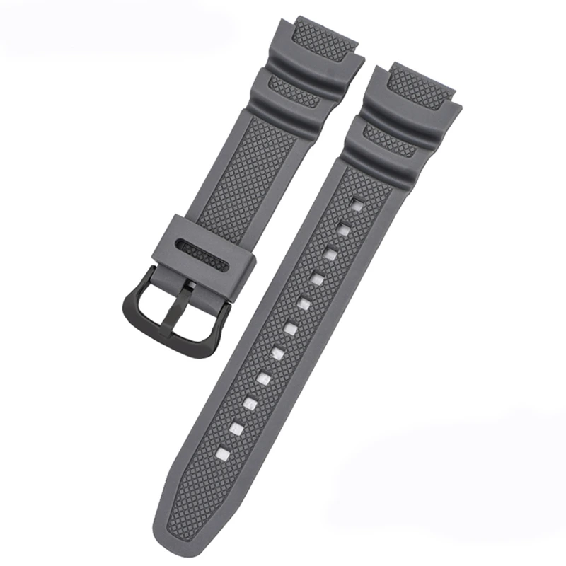 Ремінець Casio accessories для G-Shock AE-1000/1200 Gray BK полімерний сірий (1051-0881)