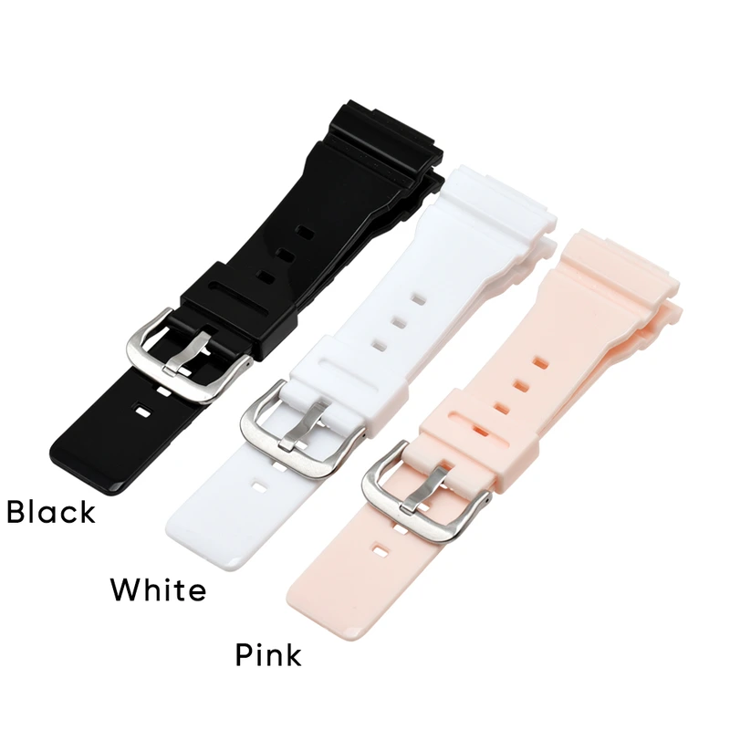 Ремінець для Casio G-Shock DW-5600 Pink-Glossy SI