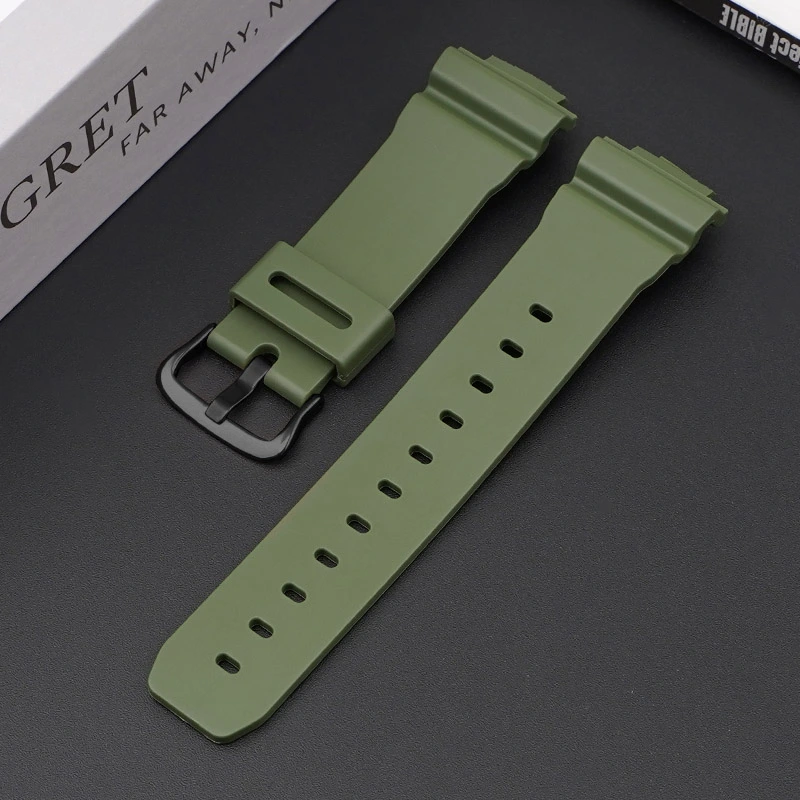 Ремінець для Casio G-Shock DW-6900 Army Green BK