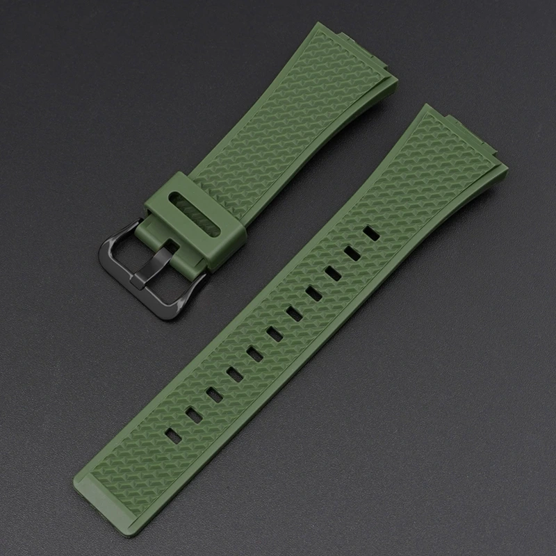 Ремінець для Casio G-Shock GA-100/110 Army Green BK