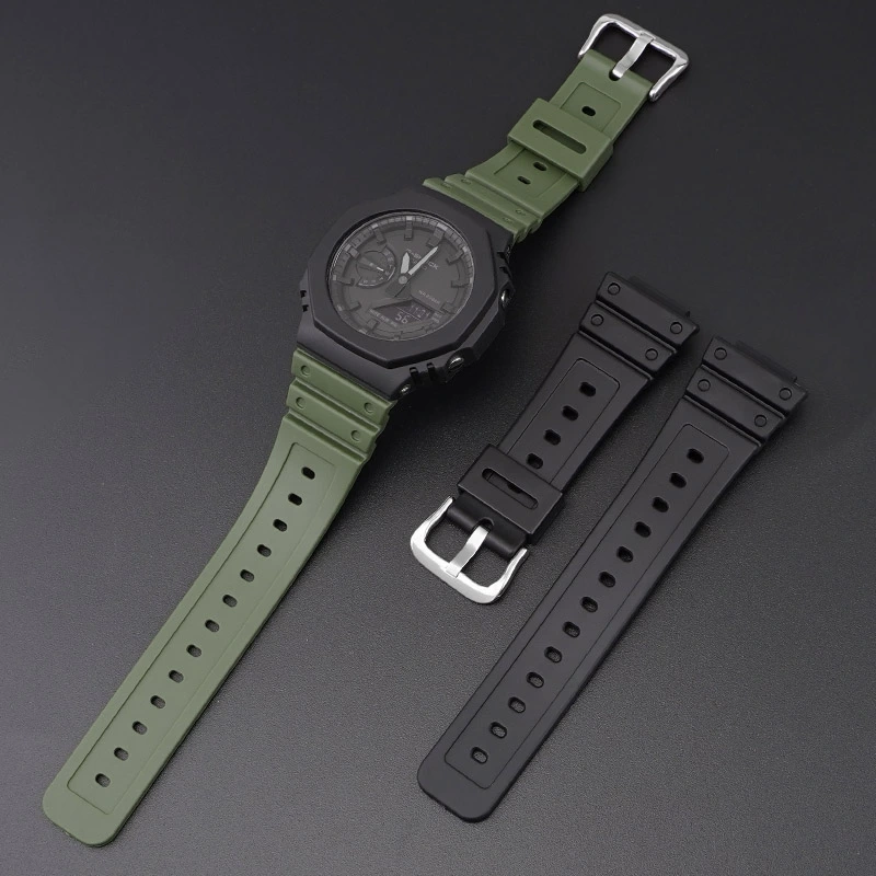 Ремінець для Casio G-Shock GA-2100 Black SI