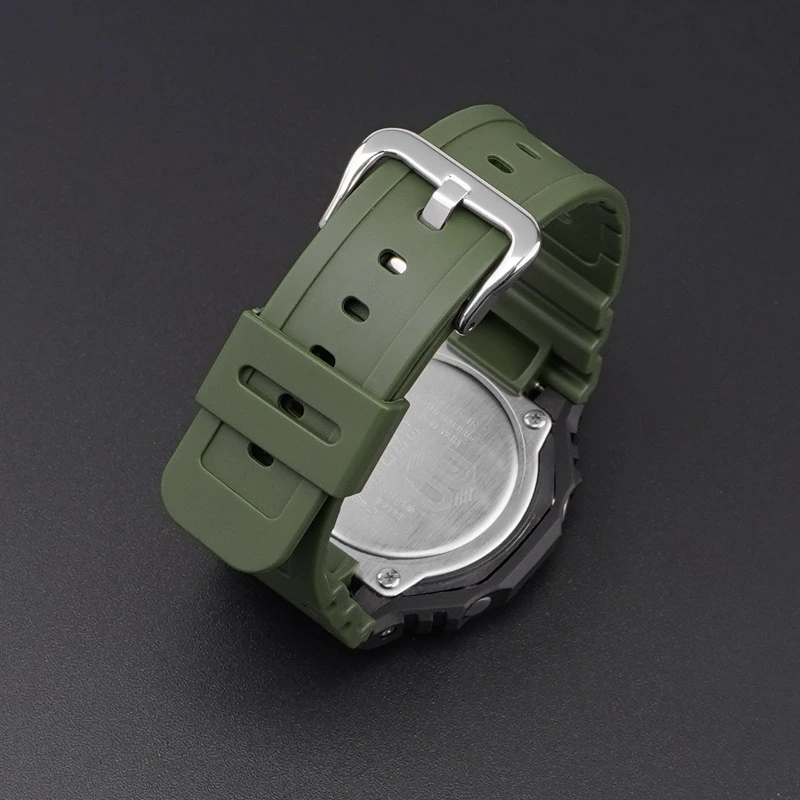 Ремінець для Casio G-Shock GA-2100/2110 Army Green SI
