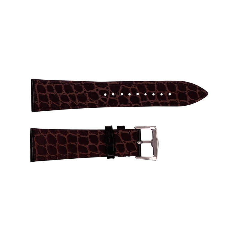 Шкіряний ремінець Premium 24х22 мм. Brown
