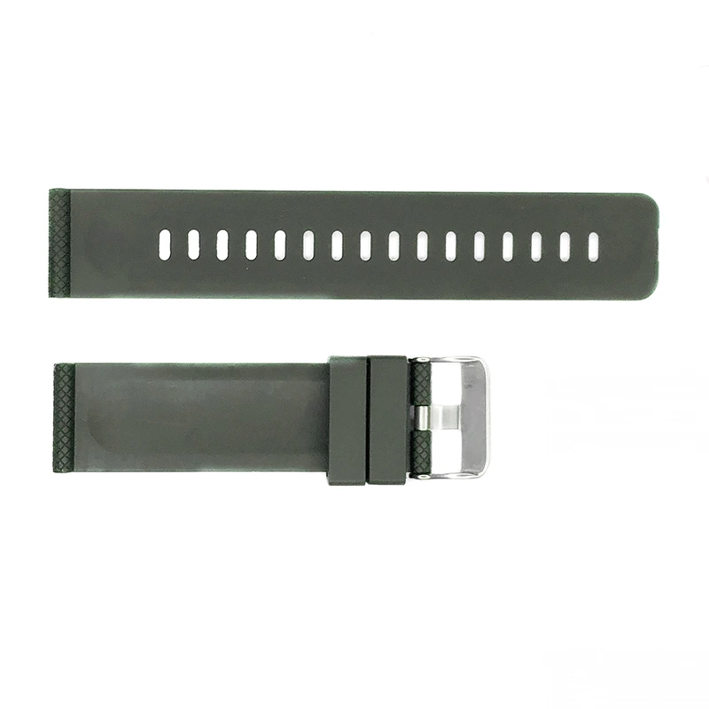 Ремінець для годинника Skmei 1416/1418/1267/1285/1293/1426/1866/1894AG Army Green