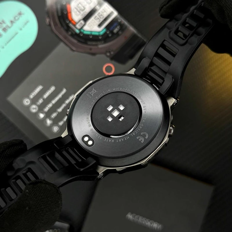 Розумний годинник Modfit Titan Force GPS Black з AMOLED дисплеєм та захистом 5 ATM — фото 6