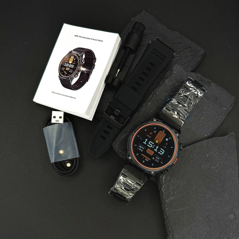 Розумний годинник Modfit Track Pro Black + ремінець в подарунок